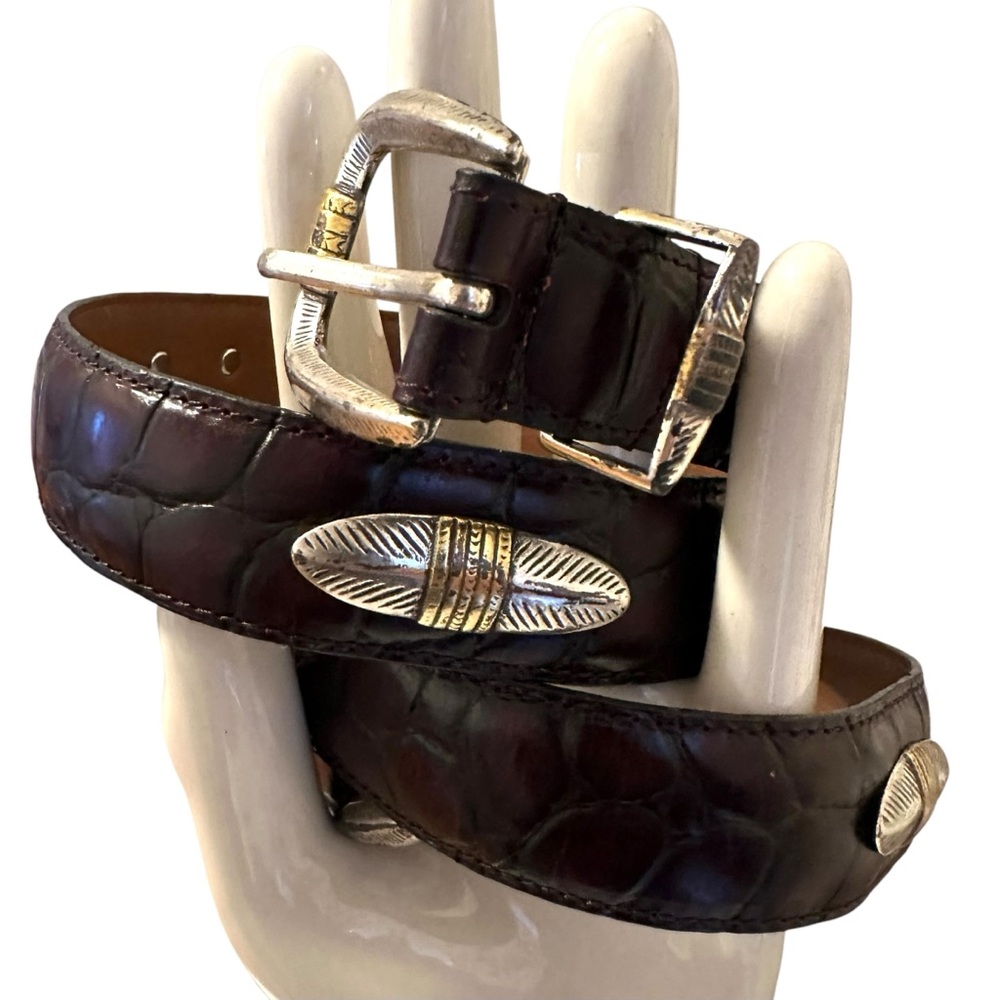 Italian Leather Belt 42”